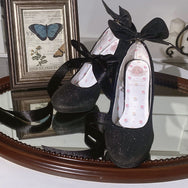 black elegent queen shoes DB8030