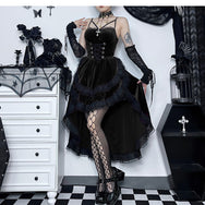 Gothic Lace Maid Dress DB9016