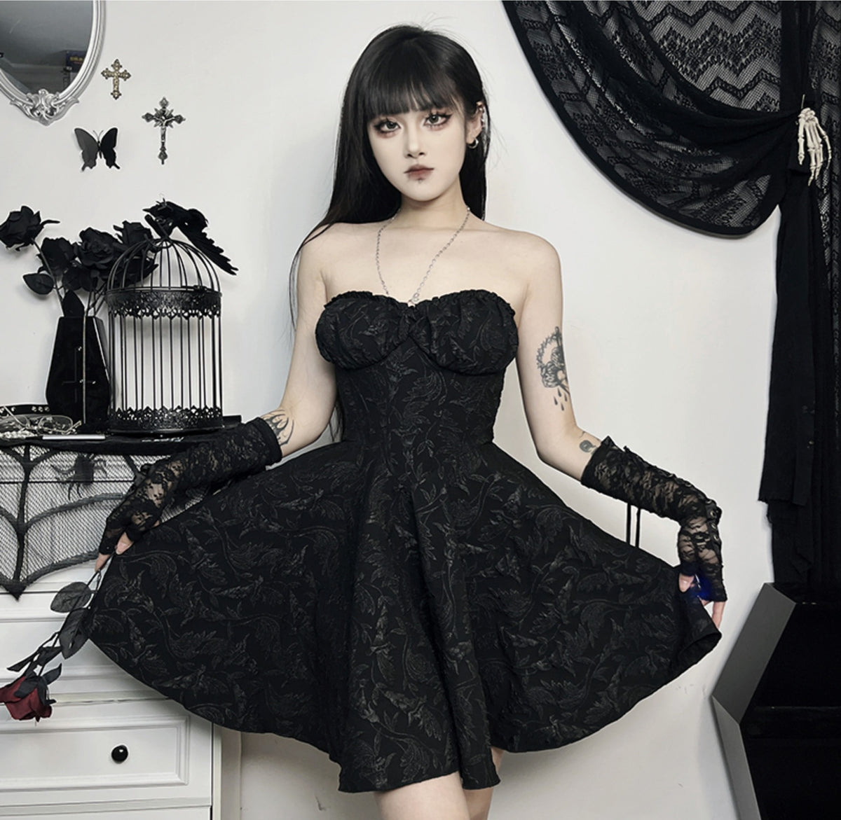 Gothic Lolita Barbie Dress DB9014