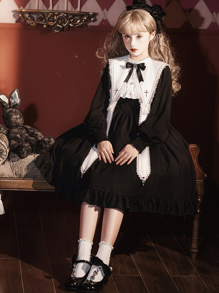 Halloween Nun Lolita Dress DB8217