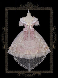 Pink Bowknot PLUS SIZE Dress DB8078