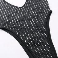 sequin shimmer jumpsuit DO306