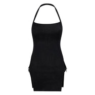 Black suspender dress DO106