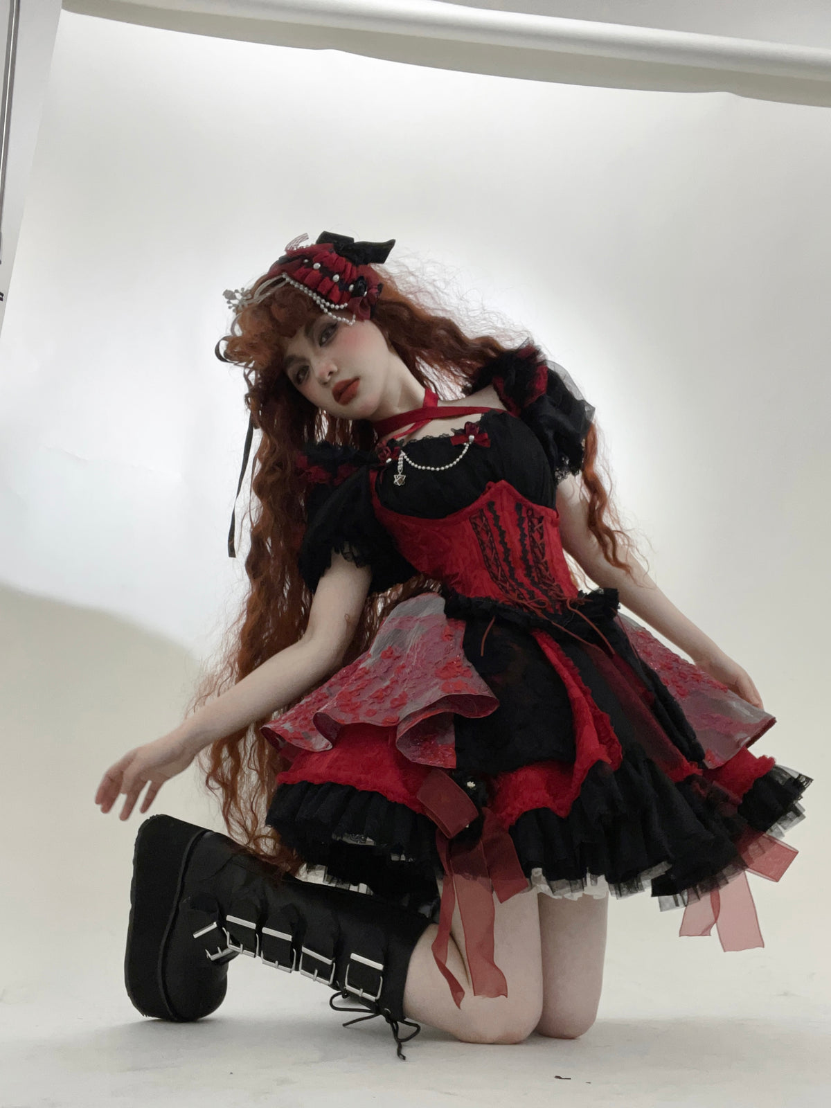 Black Rose Lolita Dress DB8166