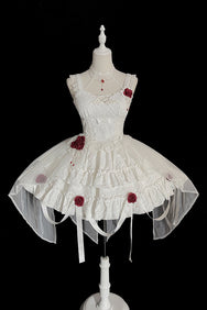 Lolita Weeping Blood Rose Lolita Dress DB8123