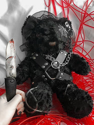 Hell Gothic Lolita Bear Dark Crossbody Bag DB8174