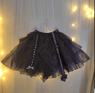 black goth dress DB8096