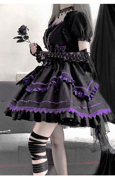 Dark Gothic Lolita Princess Dress DB8135