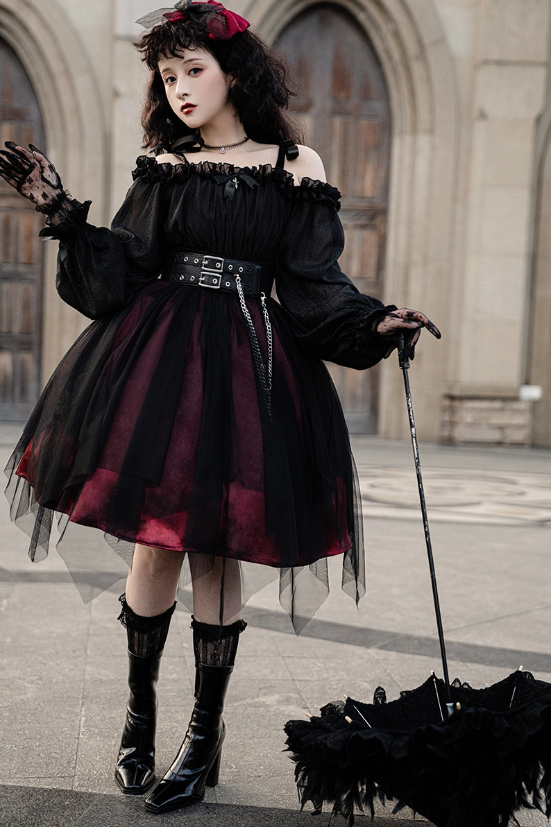 Halloween Gothic Lolita Dress DB8216