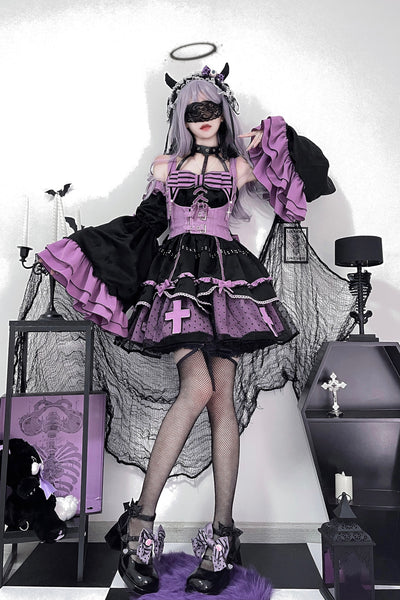 Devil's Cross Lolita Dress DB8097