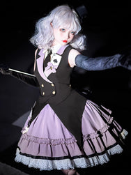 Strange pirated version of dark cute Lolita skirt DB8148