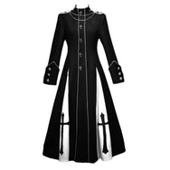 gothic nun woolen coat DB8095