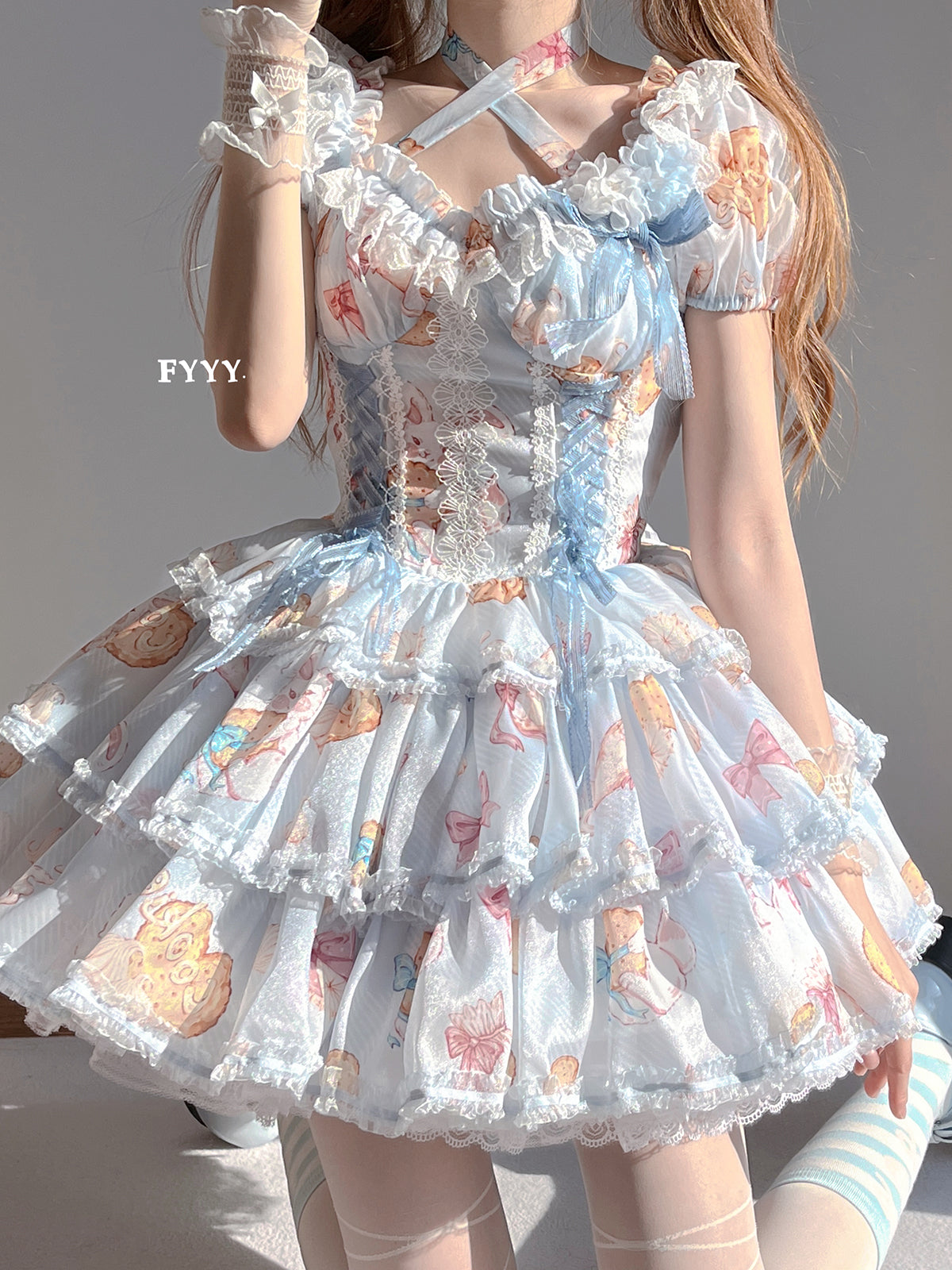 lolita cookie bunny dress DB8121