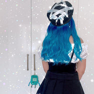 Harajuku Lolita blue gradient wig DB5764