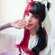 Review from Lolita red + black double ponytail wig DB5264