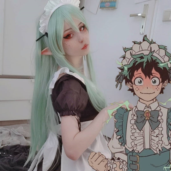 Review from Re:Dive cos mint green wig DB5688