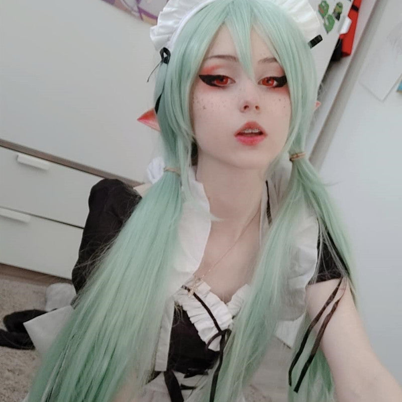 Review from Re:Dive cos mint green wig DB5688