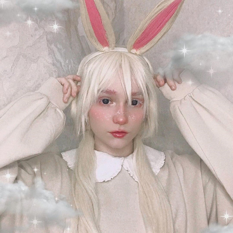 Review from BEASTARS cos rabbit wig DB5455