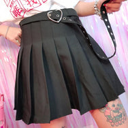 Belted Pleated Skirt DB2079