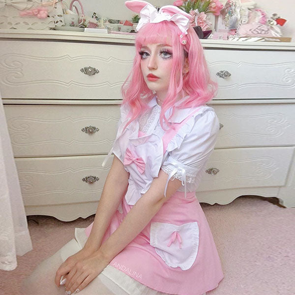 Review from cos bandage maid apron suit DB5345