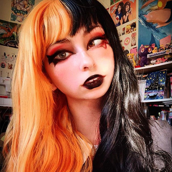 Review from Lolita black + orange wig DB4751