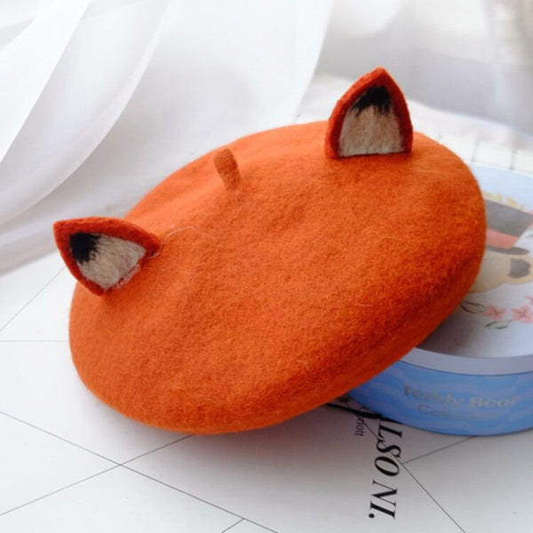 Cute fox beret DB6109