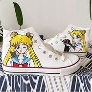 Sailor Moon hand-painted shoes DB4921
