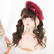 Lolita chocolate long curly hair wig DB5884