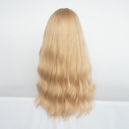 Golden big wave long curly hair  wig DB4109