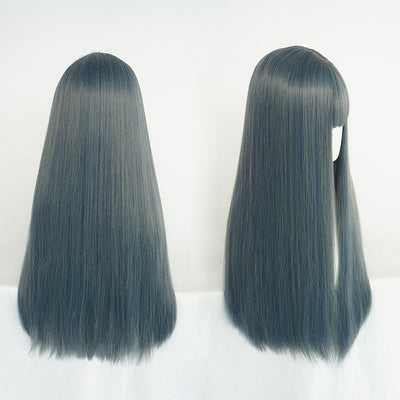 Blue gray fashion wig DB4070