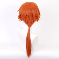 Toilet-bound Hanako-kun cos orange low ponytail wig DB5307