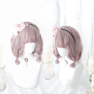 Lolita gradient powder white wig DB4744