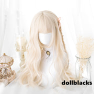 Lolita Rice Golden Curly Wig DB4785