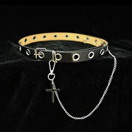 Black chain belt DB3069