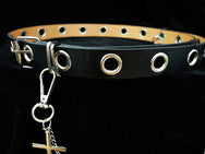 Black chain belt DB3069