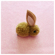 Plush doll bunny hairpin DB4884