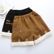 Cute embroidery loose shorts DB6184