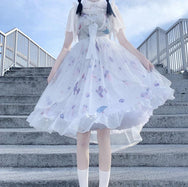 Lolita flower dress DB6946