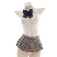 Mini uniform short skirt DB4416