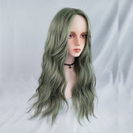 Harajuku green curly wig DB5005
