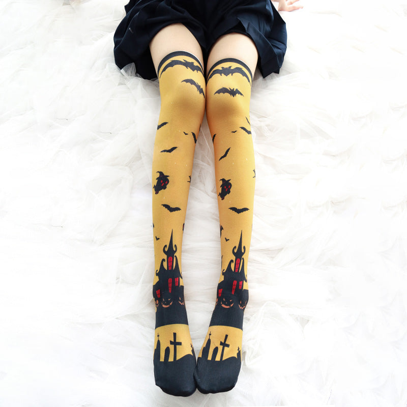 Halloween cos painted socks DB6026