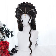 Lolita long curly wig DB5448