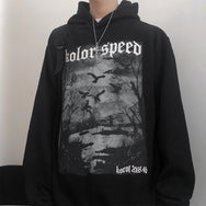 Crow forest print sweatshirt DB7406