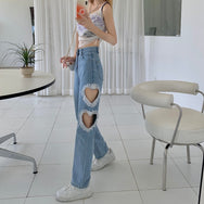 love ripped jeans DB7659