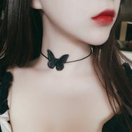 Lace Butterfly Clavicle Chain DB5404