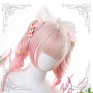 Lolita pink gradient double ponytail wig DB5799