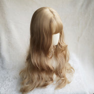 Golden long roll wig DB3105