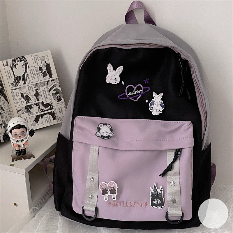 dark cute girl backpack DB7688