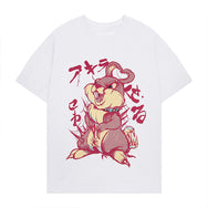 Cartoon rabbit short sleeve T-shirt DB5659