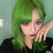 Green short straight wig DB3102